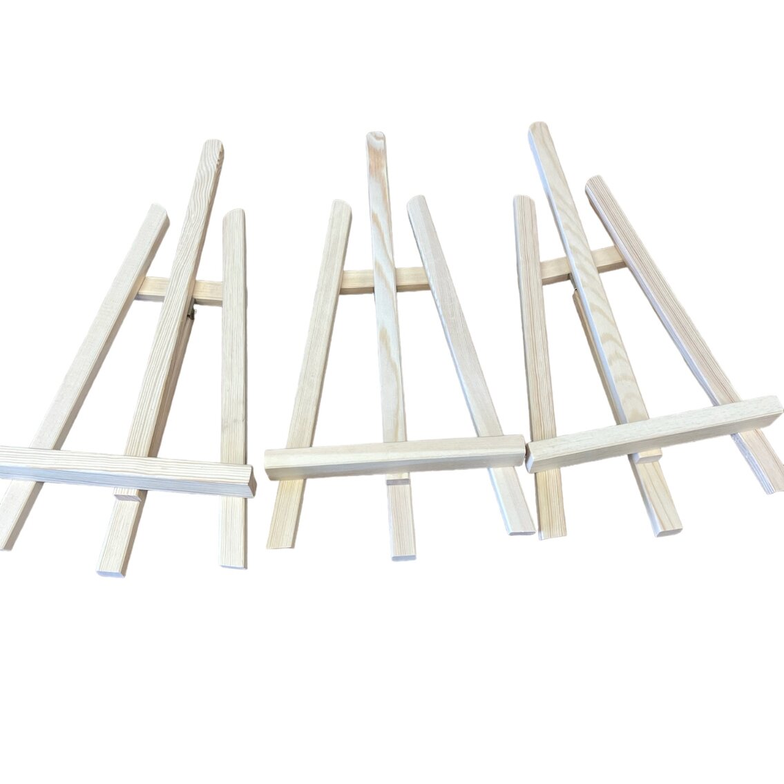 Set of 3 Small Wooden Easels