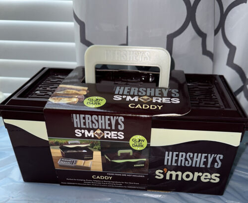 Hershey's S'Mores Caddy NEW Glow in the Dark no food included removable tray