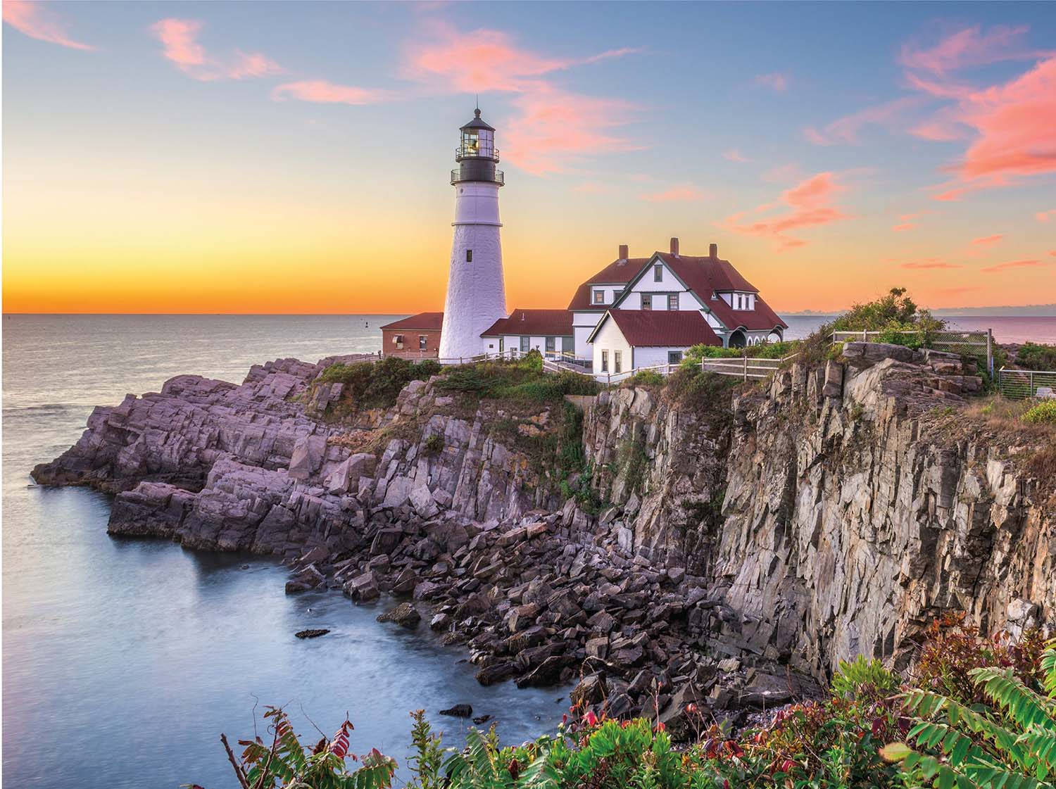 PORTLAND LIGHTHOUSE 300 Piece Puzzle