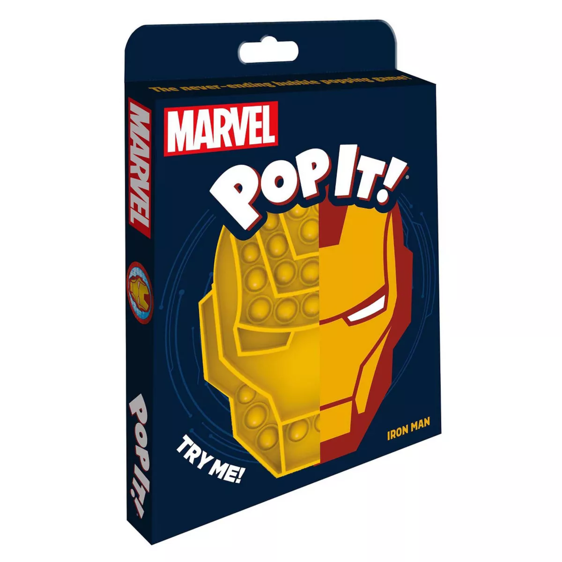 SET OF 2 Pop it! MARVEL Iron Man Bubble Popping and Sensory Game