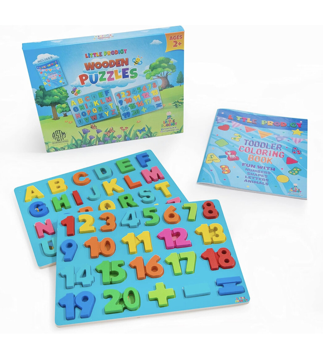 2 Wooden Puzzles 