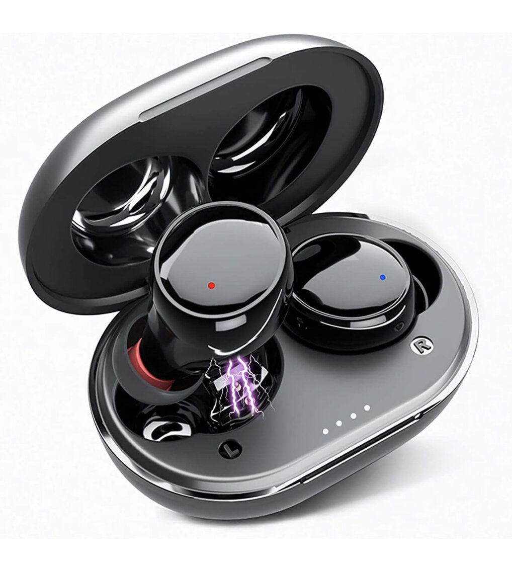 Set of 2 Black Wireless Headset
