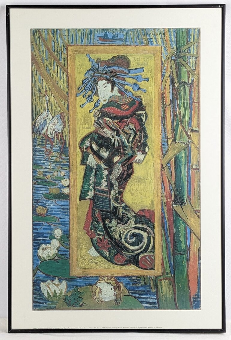Vincent Van Gogh Framed Art Print: "The Courtesan