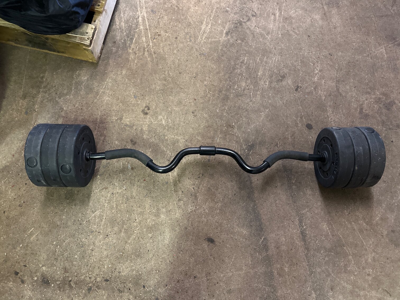 Barbell with Weights