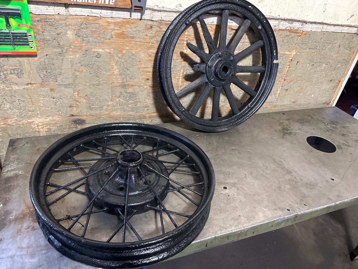 Wheels Painted Black