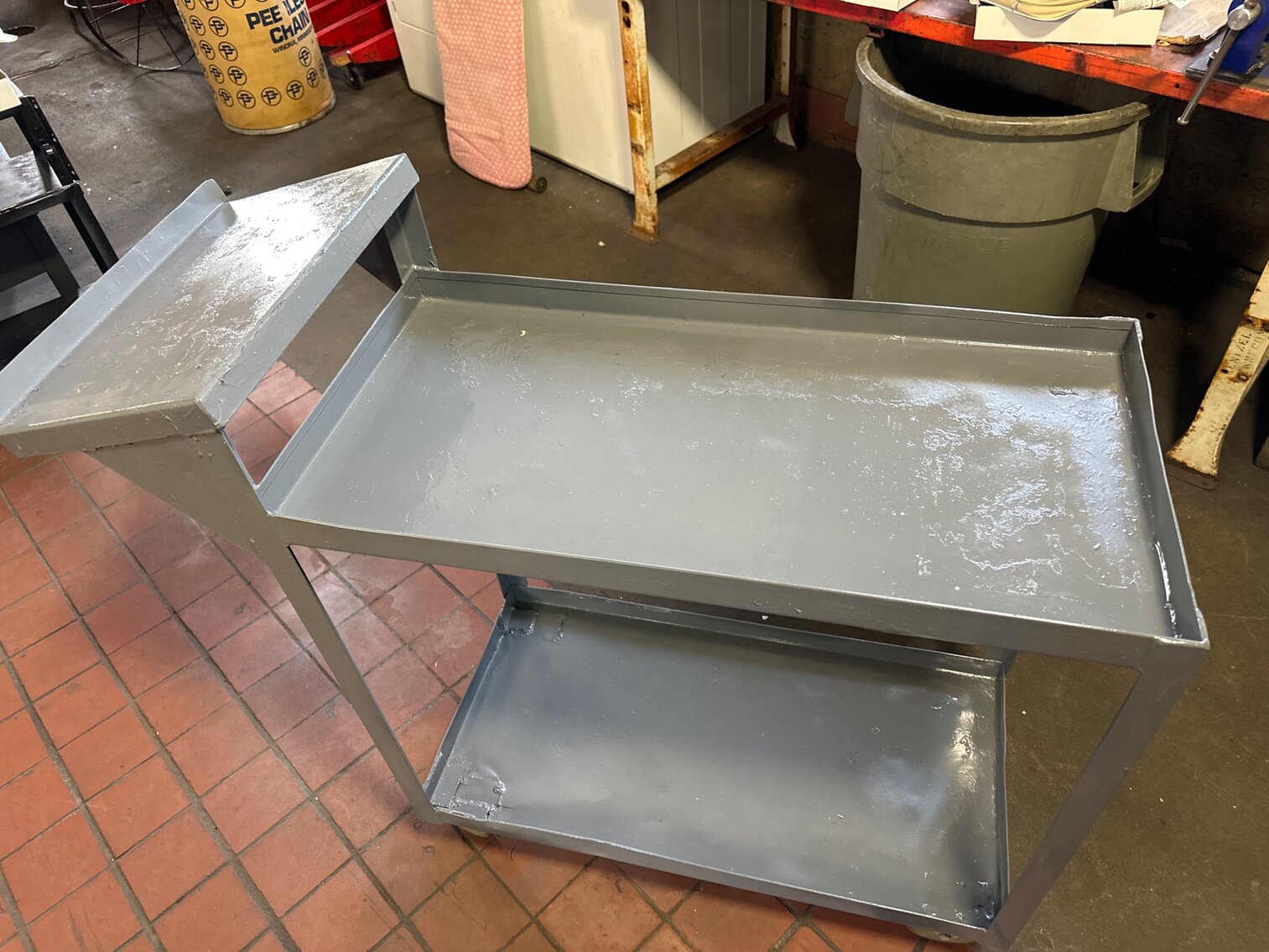 Gray Work Cart