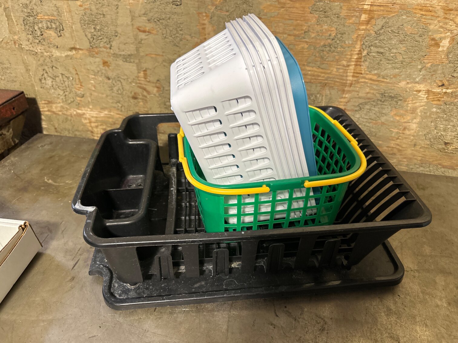 Dish Rack and Baskets