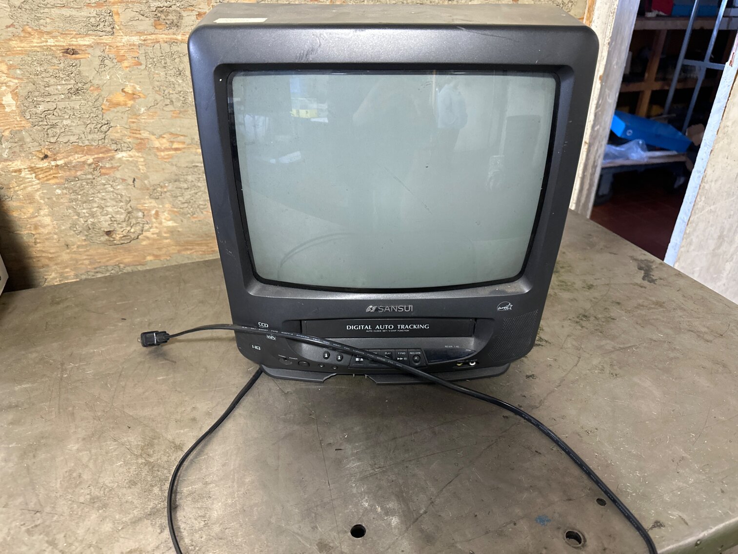 14” TV with VHS Player
