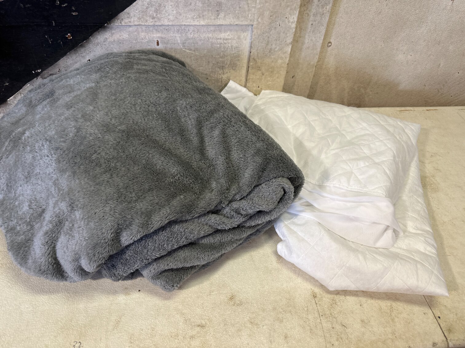 Blanket and Twin Mattress Cover
