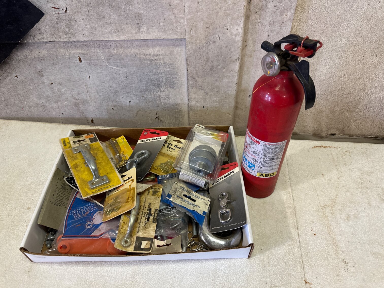 Fire Extinguisher and Hardware