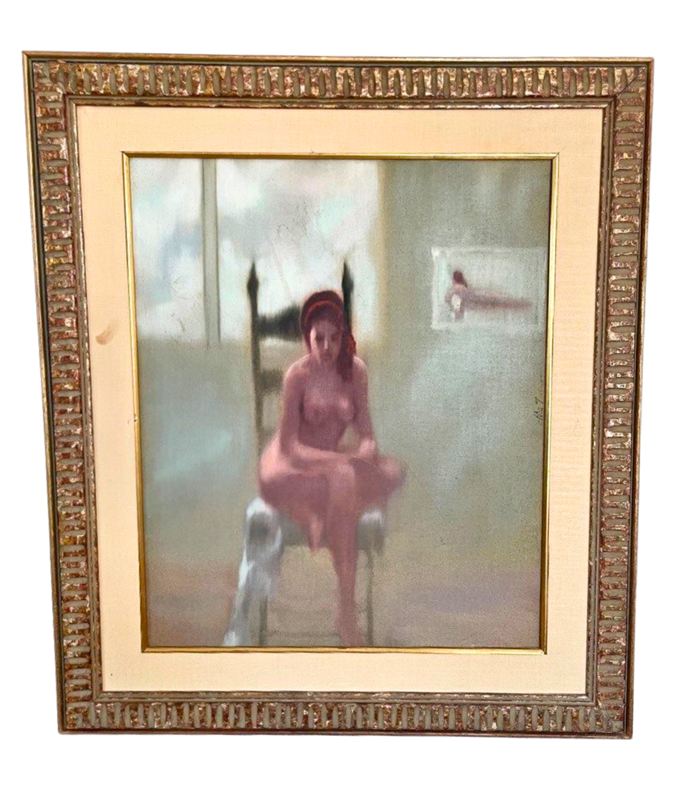 Vintage Framed Reproduction Print by A.U. Torino