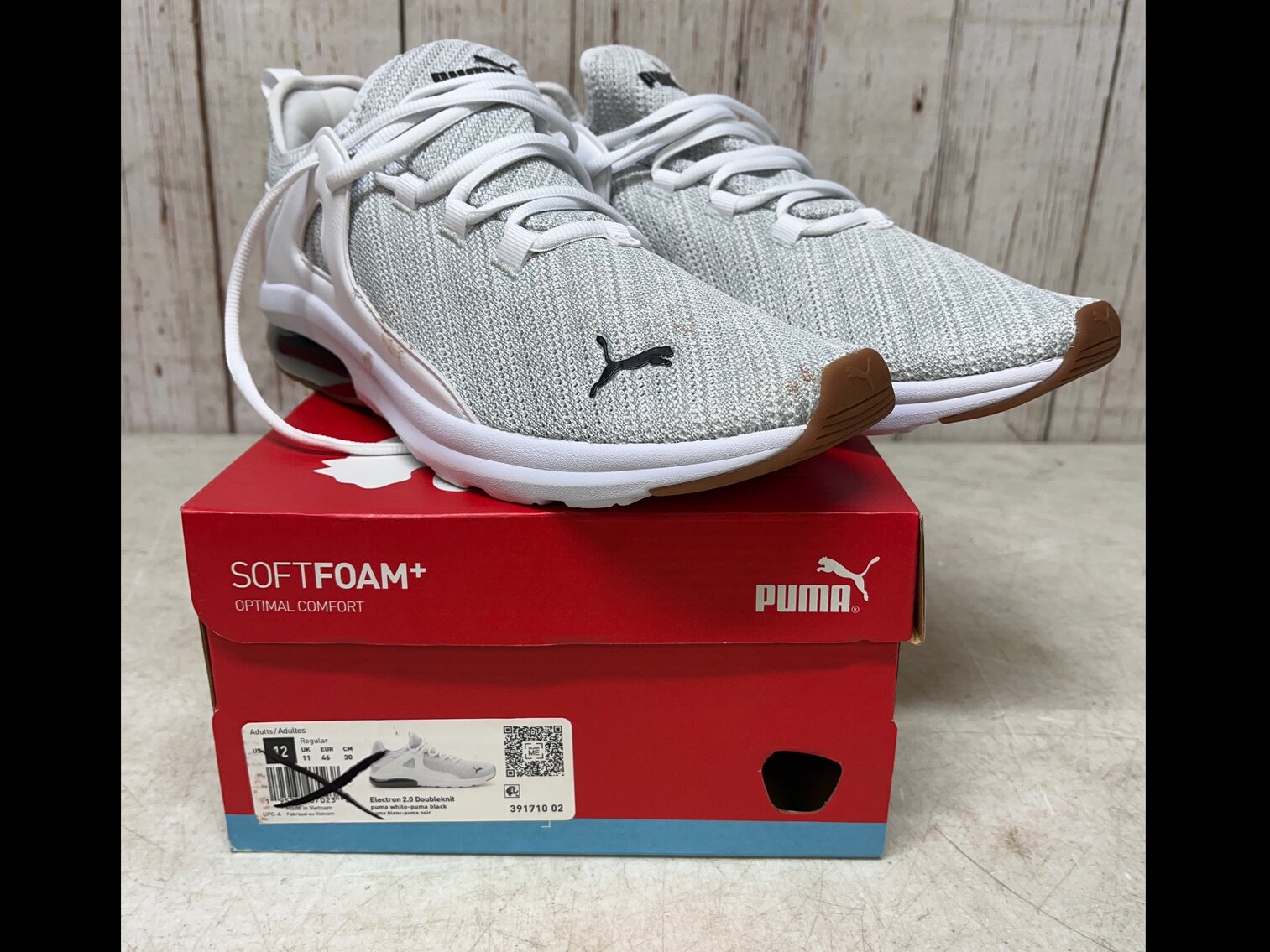 Men's 12 Puma Electron 2.0 Doubleknit