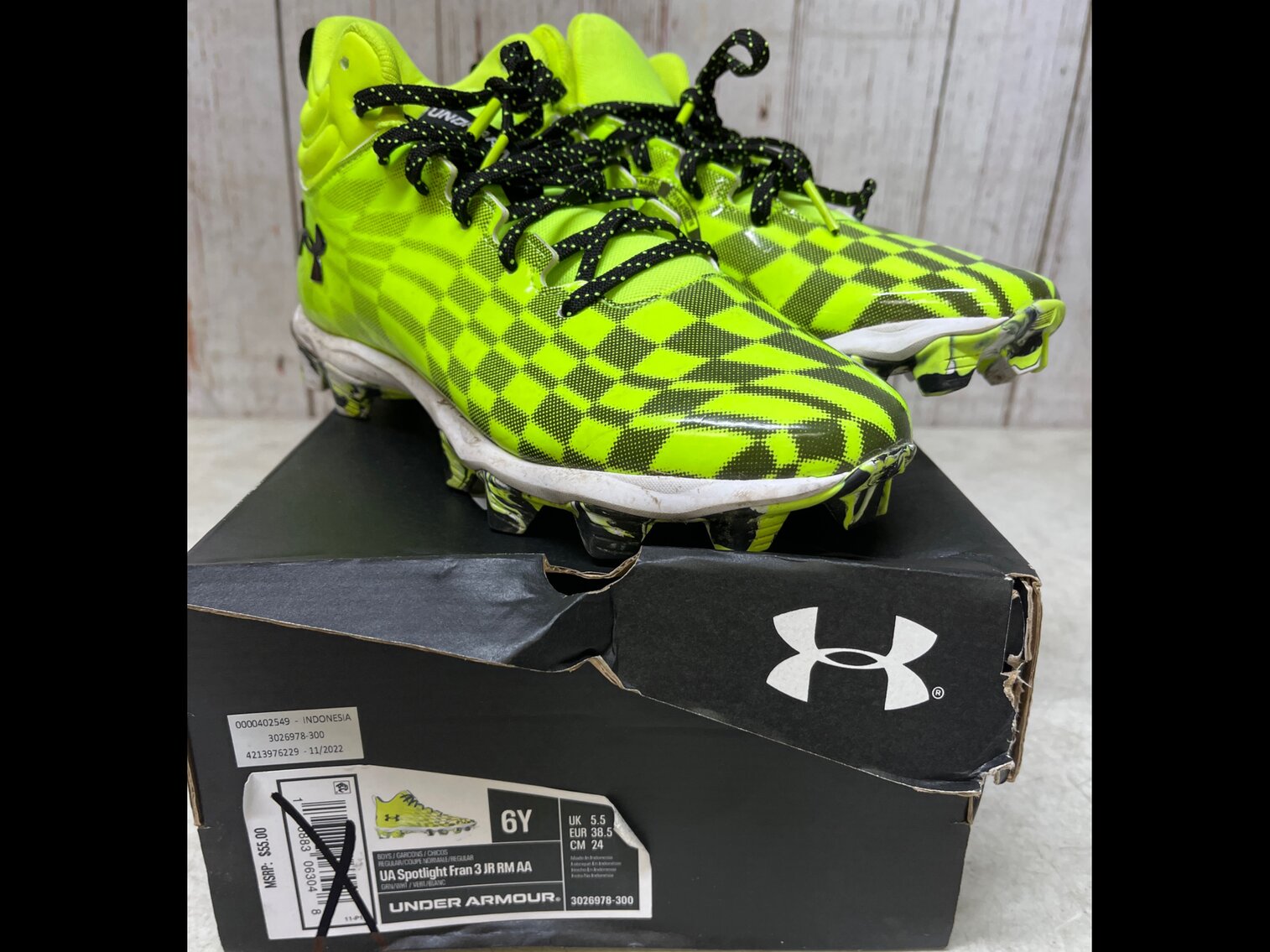 Youth 6 Under Armour Spotlight Fran 3 JR RM AA