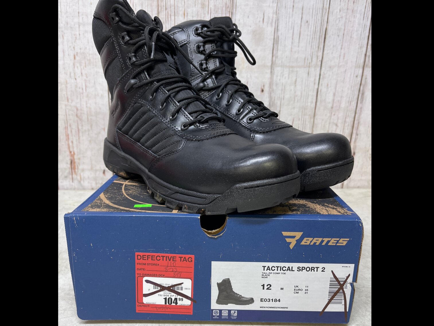Men's 12 Bates Tactical Sport 2
