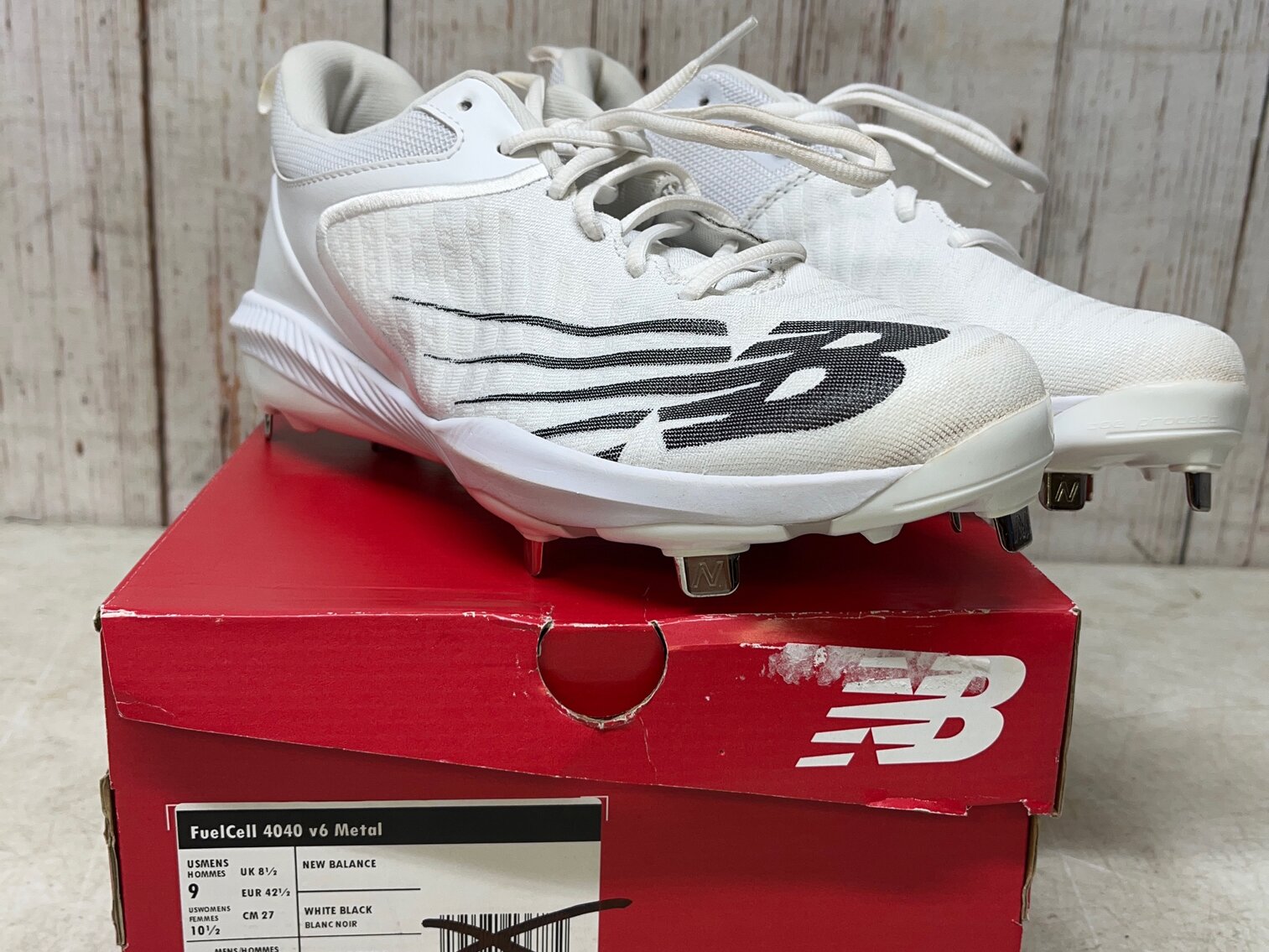 M/9 W/10.5 New Balance FuelCell 4040 v6 Metal