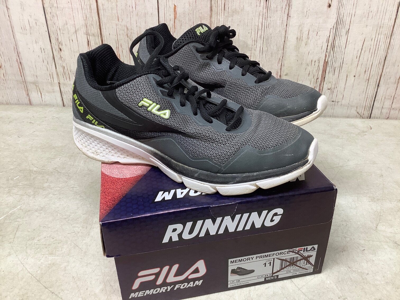 Mens 10, FILA, Memory Primeforce 7