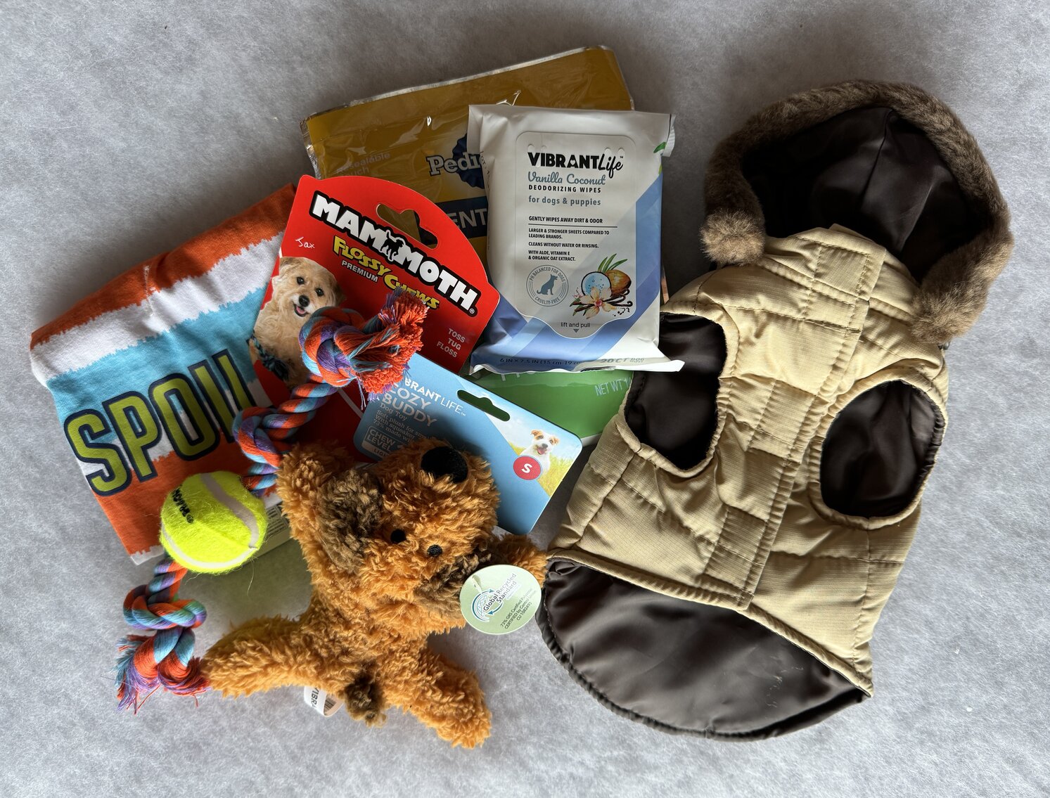 Small Dog Gift Basket 
