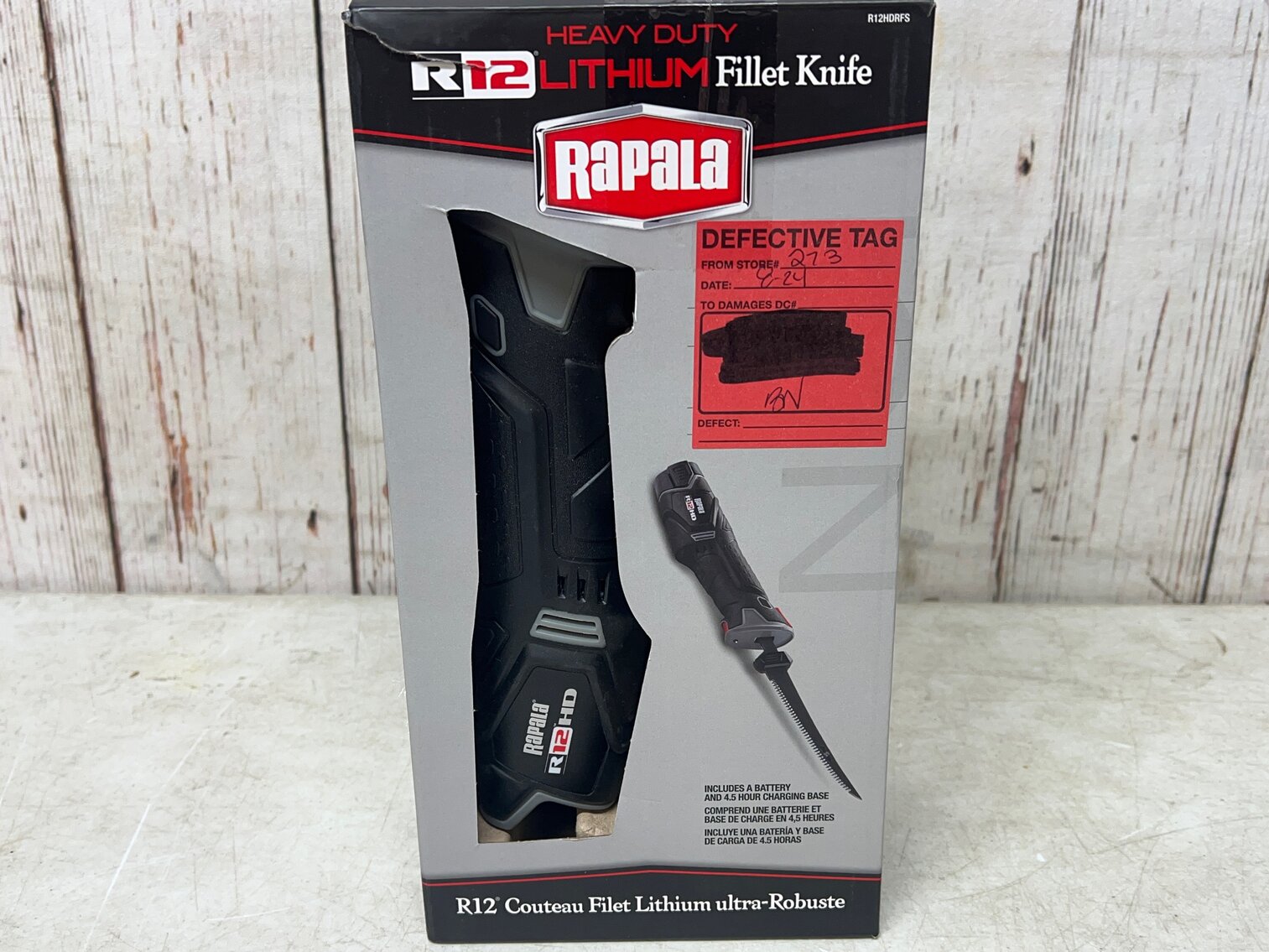 Rapala Lithium fillet knife 