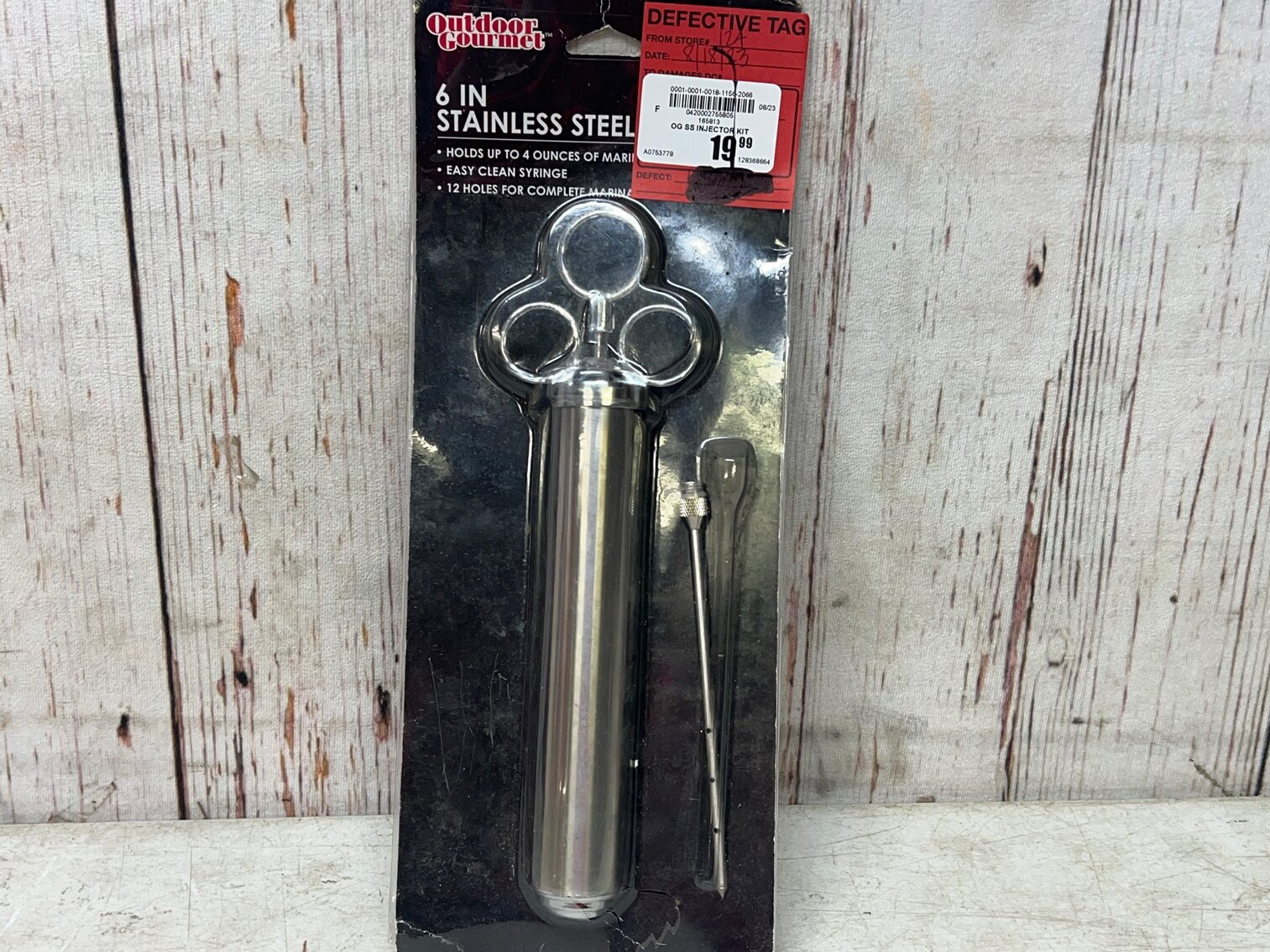 OG stainless injector
