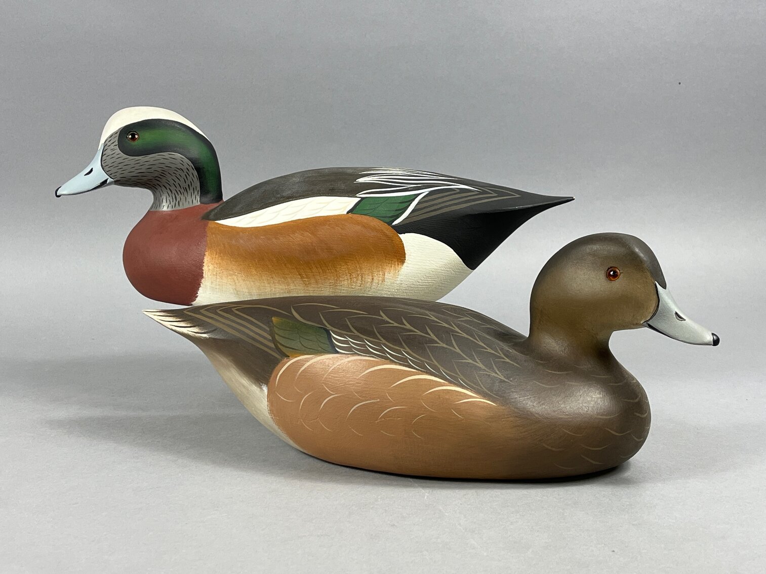 Widgeon Pair by Bill Schauber