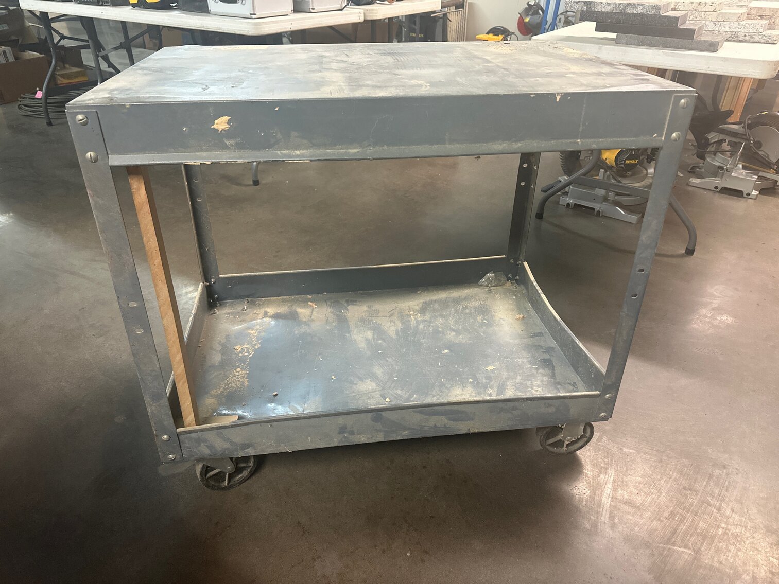 Metal Cart, grey