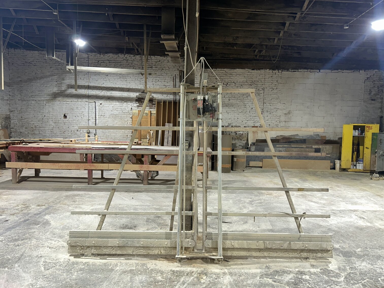 Panel Saw - older, in lower building