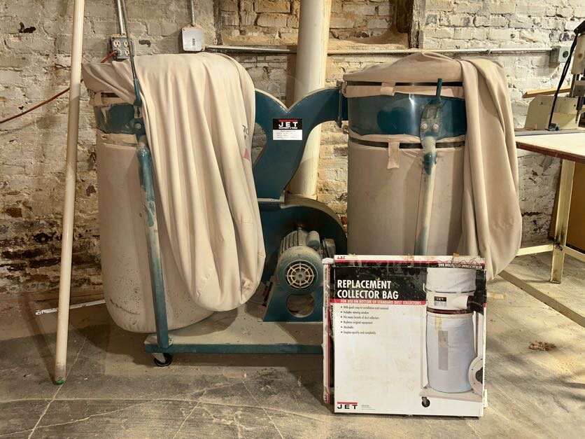 Jet DC-1900 Two Bag Dust collector 