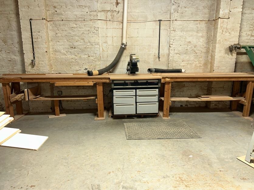 Craftsman Radial Arm Saw and benches