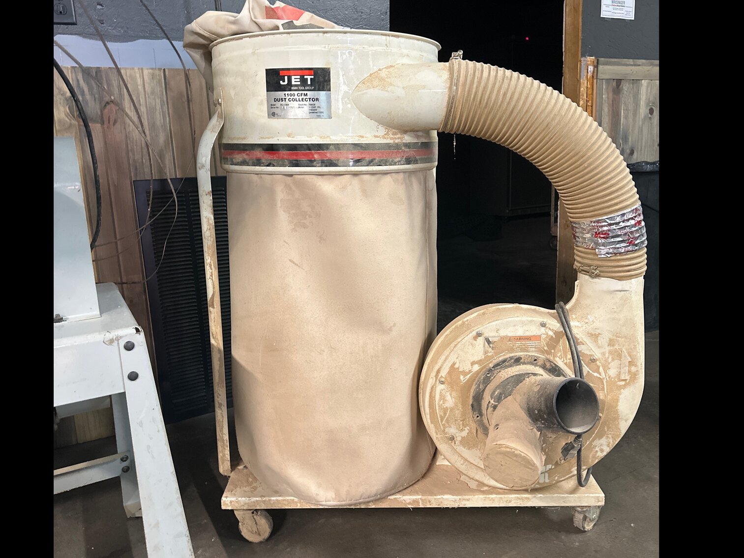 Jet 1100 CFM Dust Collector