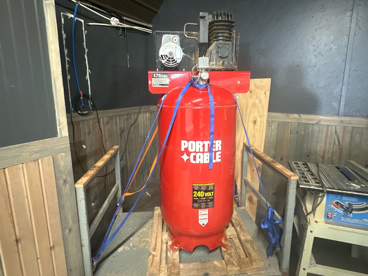Porter Cable 80 gallon Air Compressor
