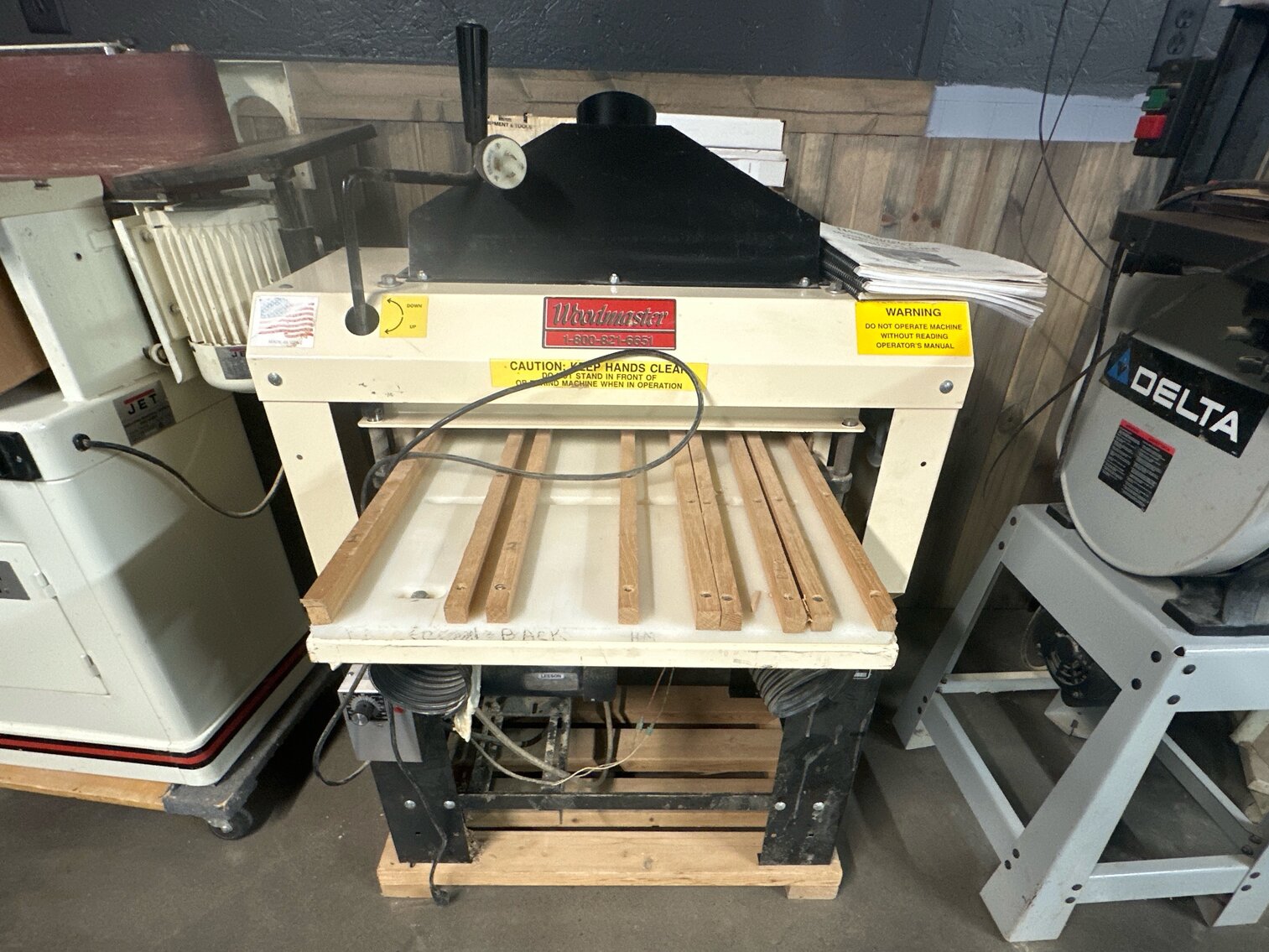 Woodmaster Planer