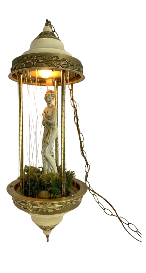 1970's Creators Inc. Rain Lamp - Greek Goddess Statue