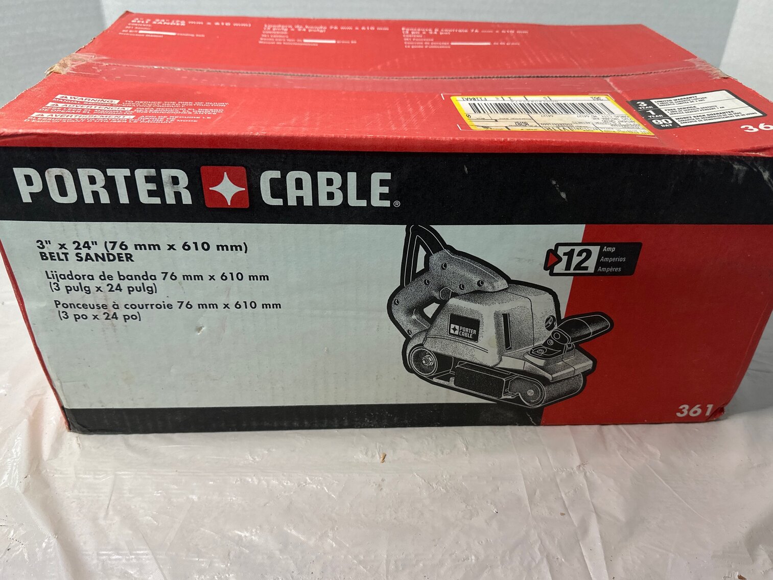 Porter Cable Belt Sander