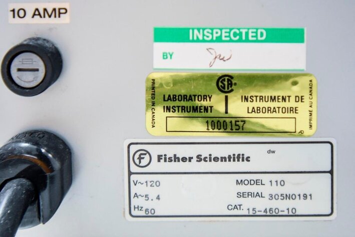 Image for MJK1685 Fisher Scientific 110 Analog Water Bath