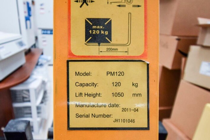 Image for MJK1690 Yellow Lab Equipment Dolly