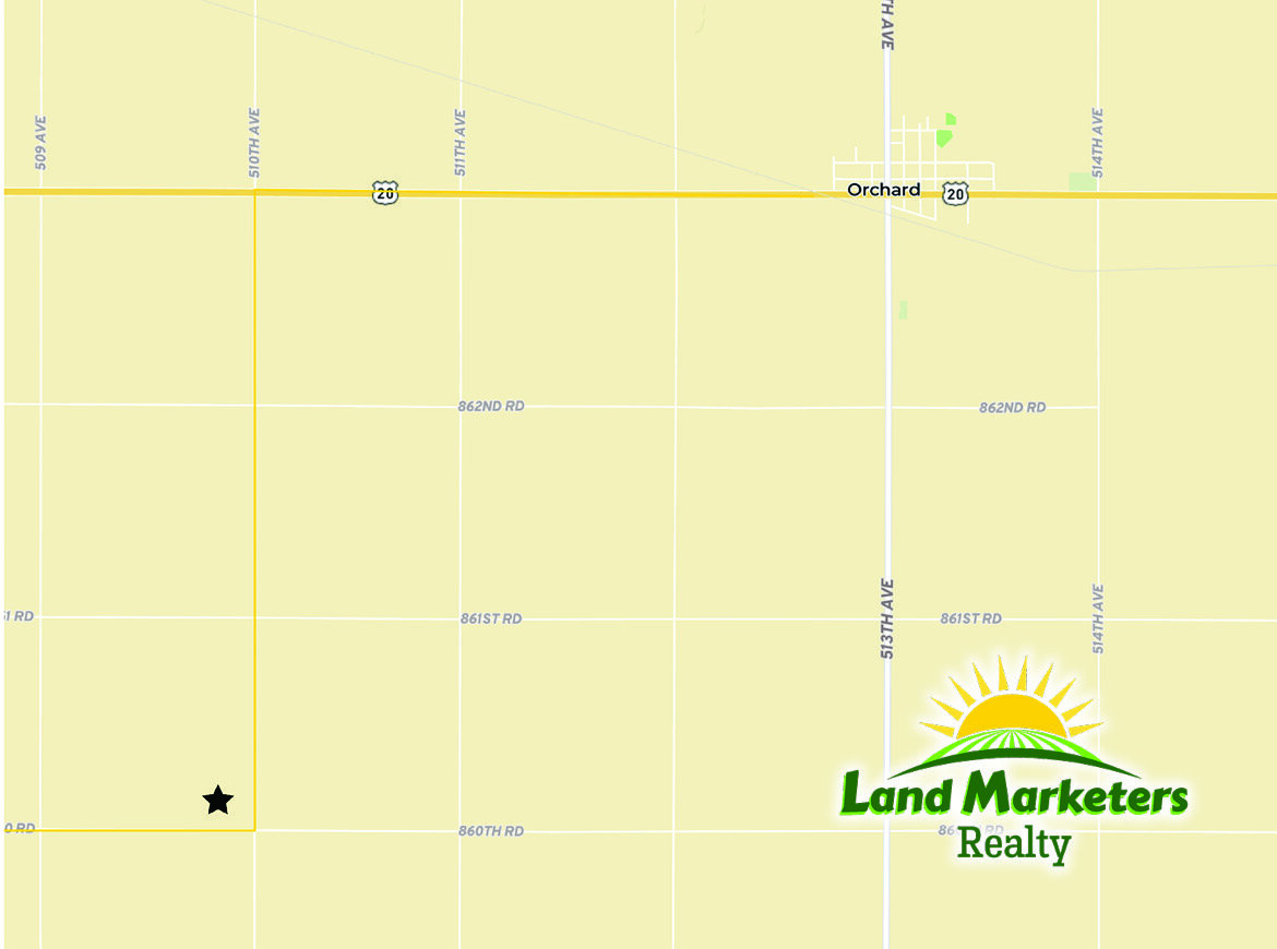 Image for 400+/- Acres in Southwest of Orchard, NE