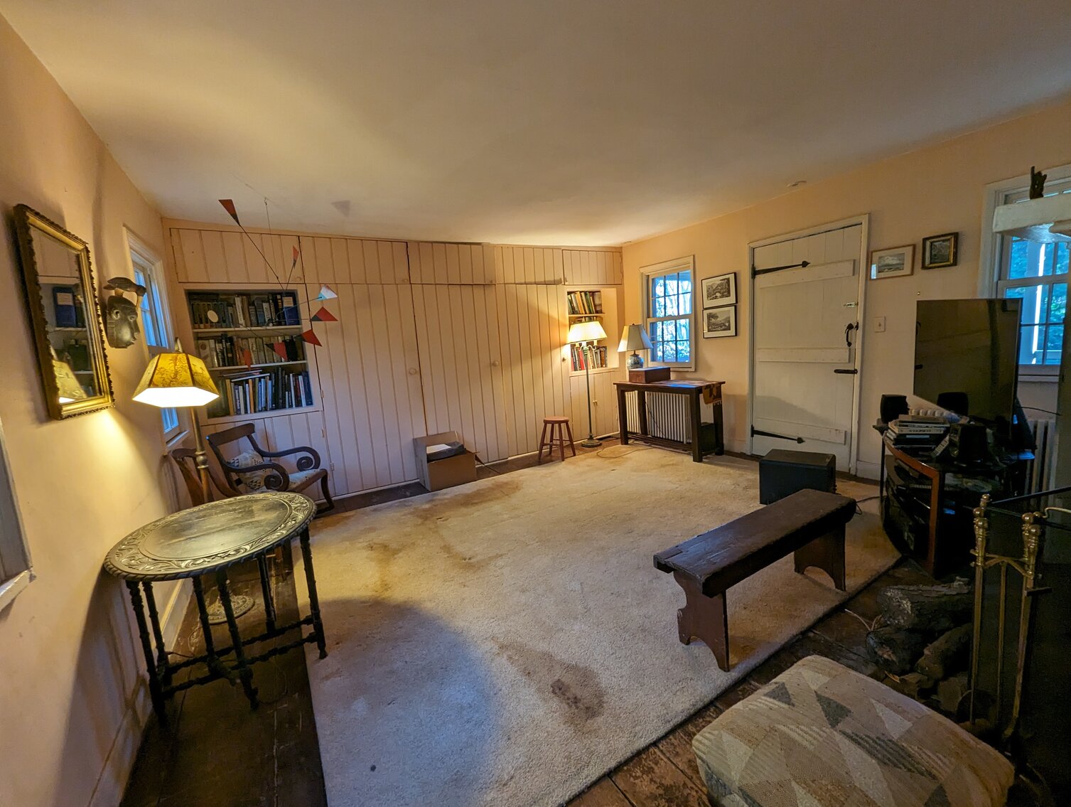 Image for 4 BR, 3 BA COLONIAL STYLE HOME W/ DETACHED GARAGE & STUDIO/EFFICIENCY APT. 1.42 +/- AC ; ANTIQUES, COLLECTIBLES, FURNITURE, TOOLS, & MORE!