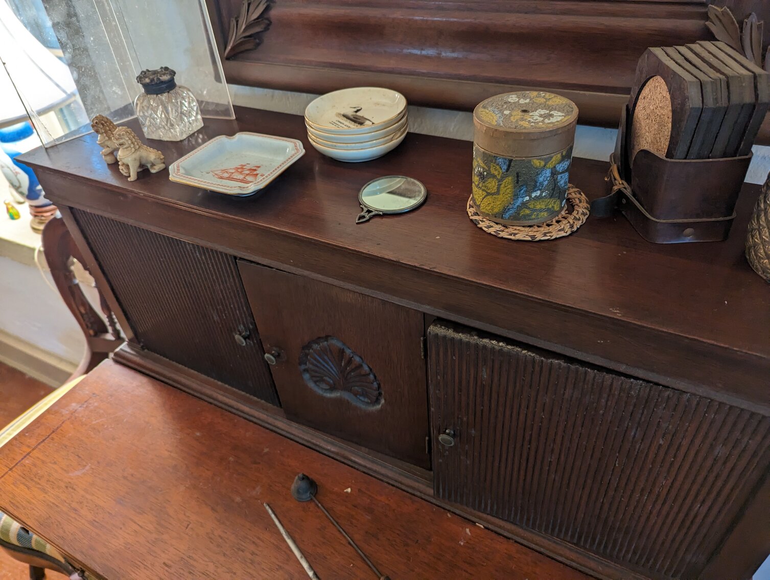 Image for 4 BR, 3 BA COLONIAL STYLE HOME W/ DETACHED GARAGE & STUDIO/EFFICIENCY APT. 1.42 +/- AC ; ANTIQUES, COLLECTIBLES, FURNITURE, TOOLS, & MORE!