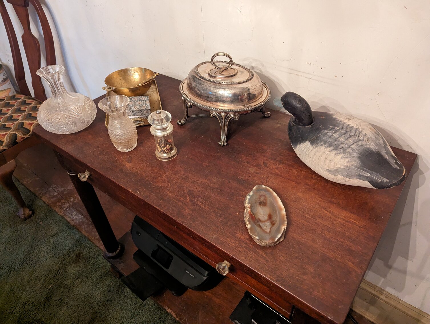 Image for 4 BR, 3 BA COLONIAL STYLE HOME W/ DETACHED GARAGE & STUDIO/EFFICIENCY APT. 1.42 +/- AC ; ANTIQUES, COLLECTIBLES, FURNITURE, TOOLS, & MORE!