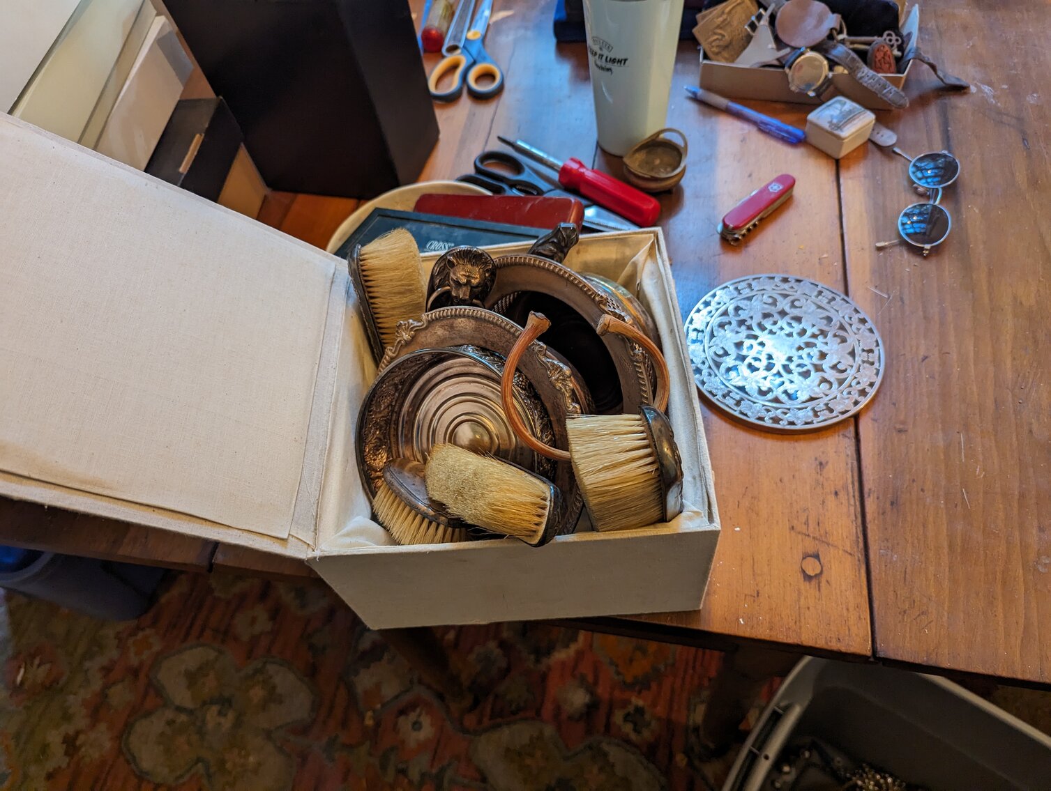 Image for 4 BR, 3 BA COLONIAL STYLE HOME W/ DETACHED GARAGE & STUDIO/EFFICIENCY APT. 1.42 +/- AC ; ANTIQUES, COLLECTIBLES, FURNITURE, TOOLS, & MORE!