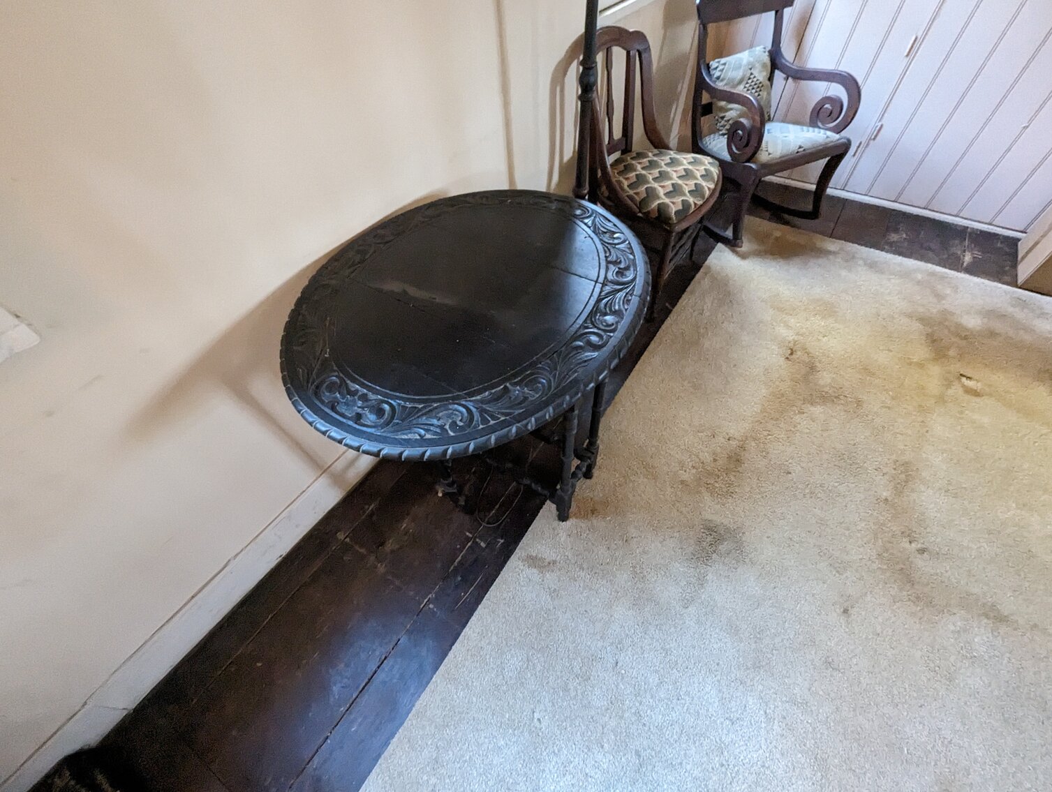 Image for 4 BR, 3 BA COLONIAL STYLE HOME W/ DETACHED GARAGE & STUDIO/EFFICIENCY APT. 1.42 +/- AC ; ANTIQUES, COLLECTIBLES, FURNITURE, TOOLS, & MORE!