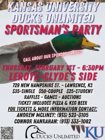Image for Kansas University Ducks Unlimited Sportsman's Party Auction