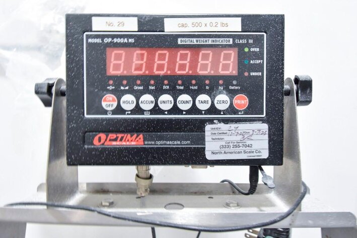 Image for MJK1694 Mettler Toledo Scale