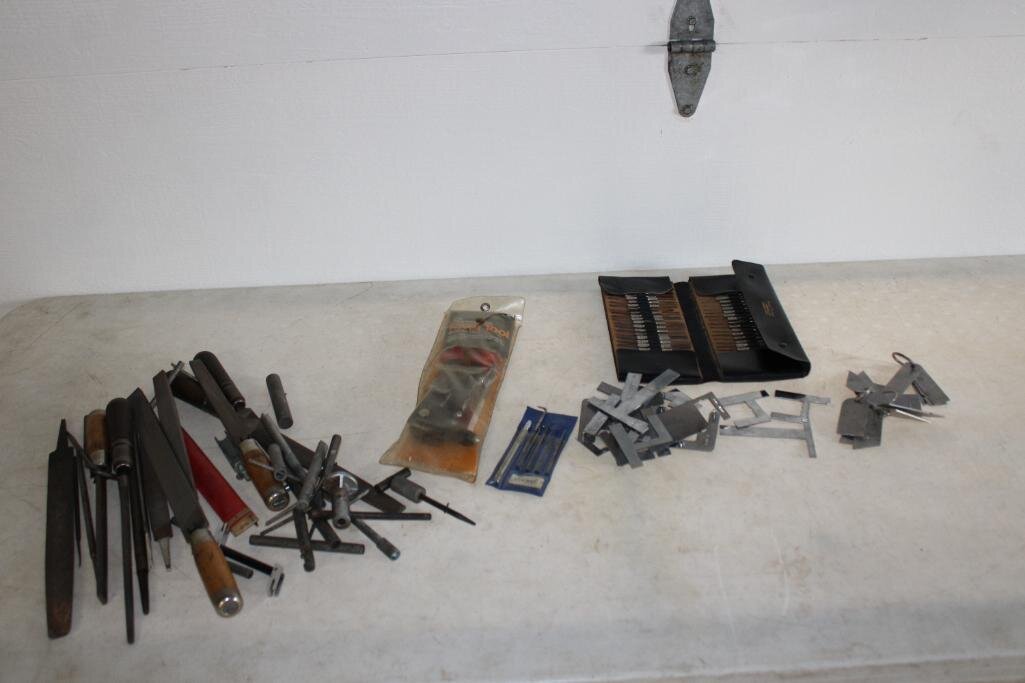 FILES, RIVET GUN, ETC