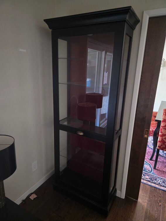 Howard & Miller Lighted Display Case
