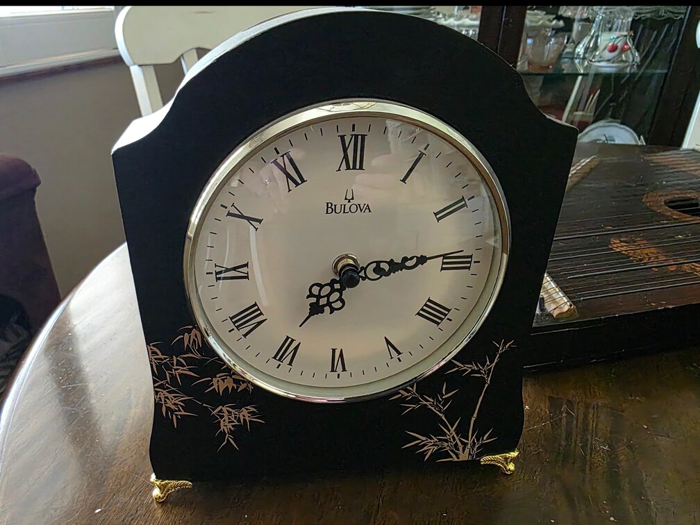 Bulova B1676 Quartz Mantel Clock