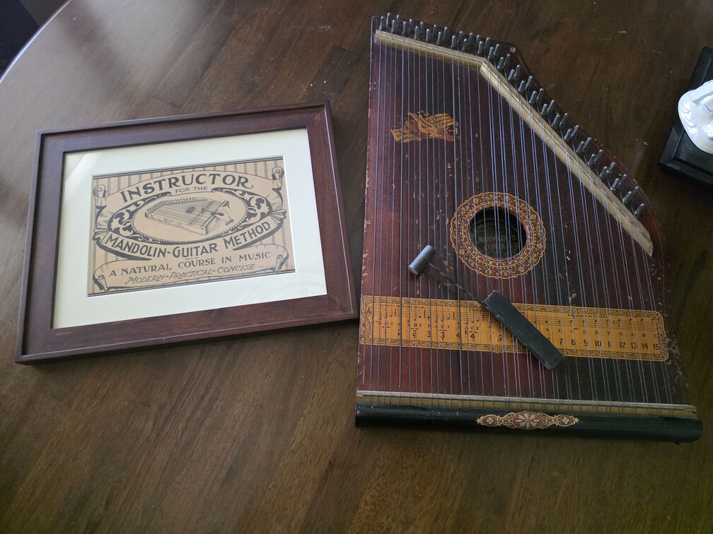 Antique Musical Instrument - Mandolin Guitar