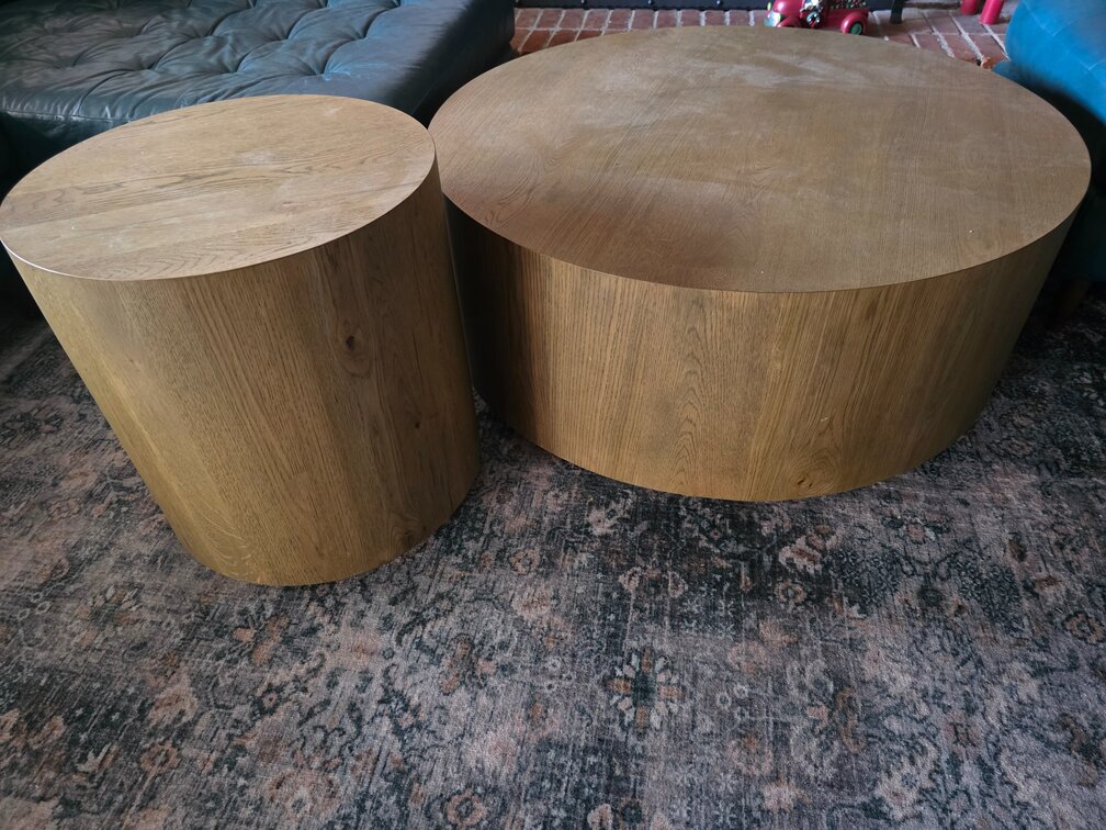 Layne Coffee Table And End Table Round