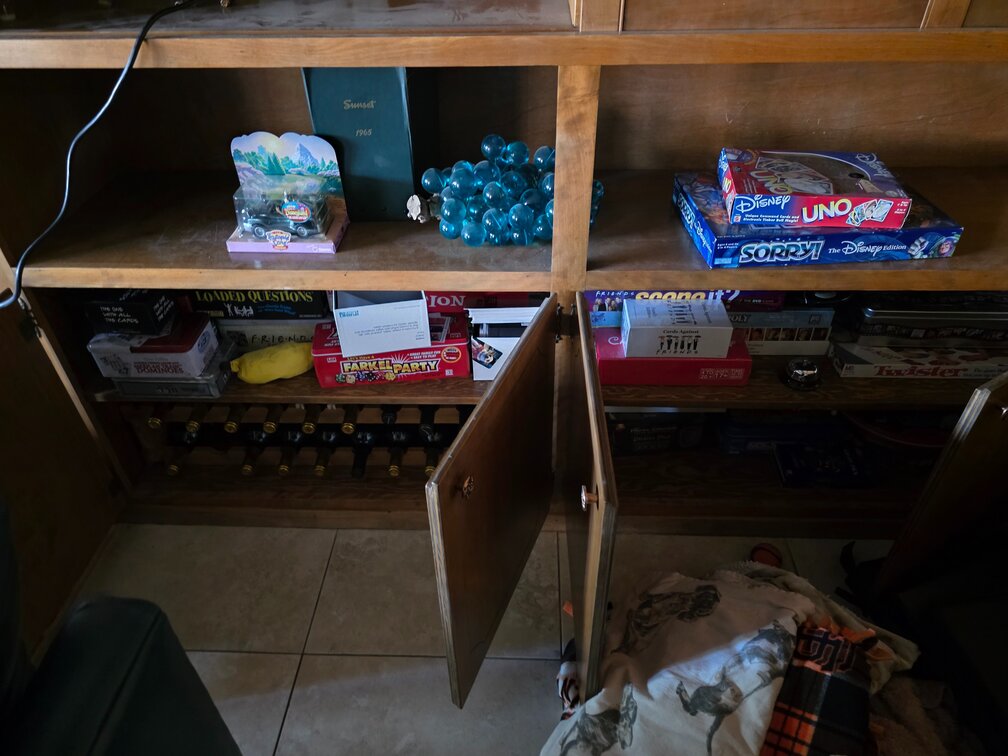 Contents Of Cupboards (Misc. Games)