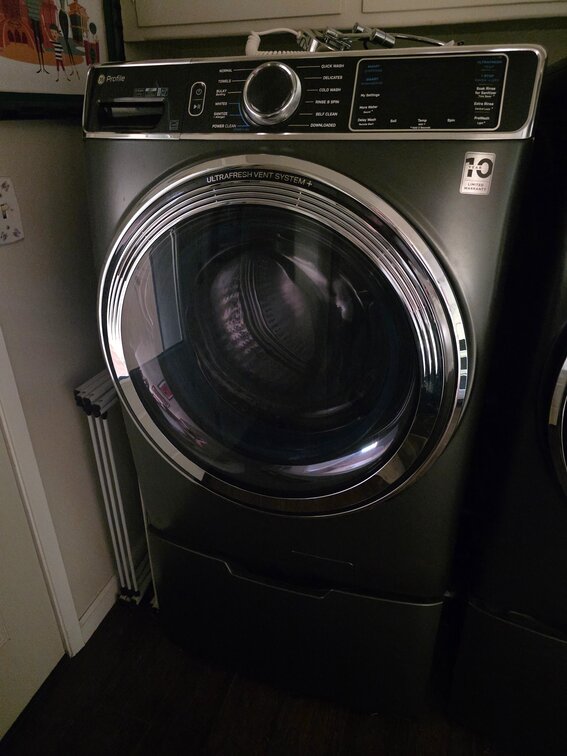 GE Profile Washer W/ Pedestal